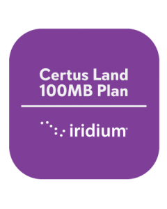 Iridium Certus Land 100MB Plan