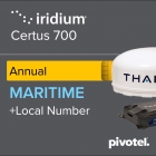 Iridium Certus 700 Maritime Annual Plans
